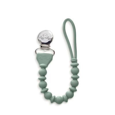 Sweetie Strap™ Silicone Pacifier Clip | Succulent Beaded