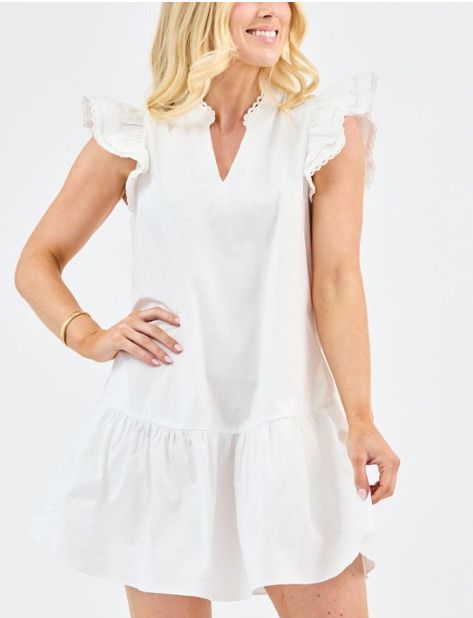 The Sierra White Dress, Size: S