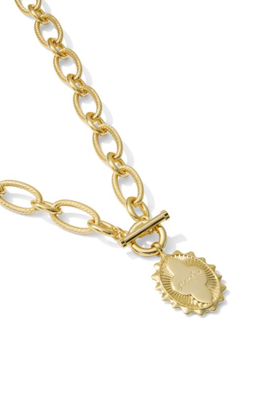 Grandma Link Chain Necklace in Gold
