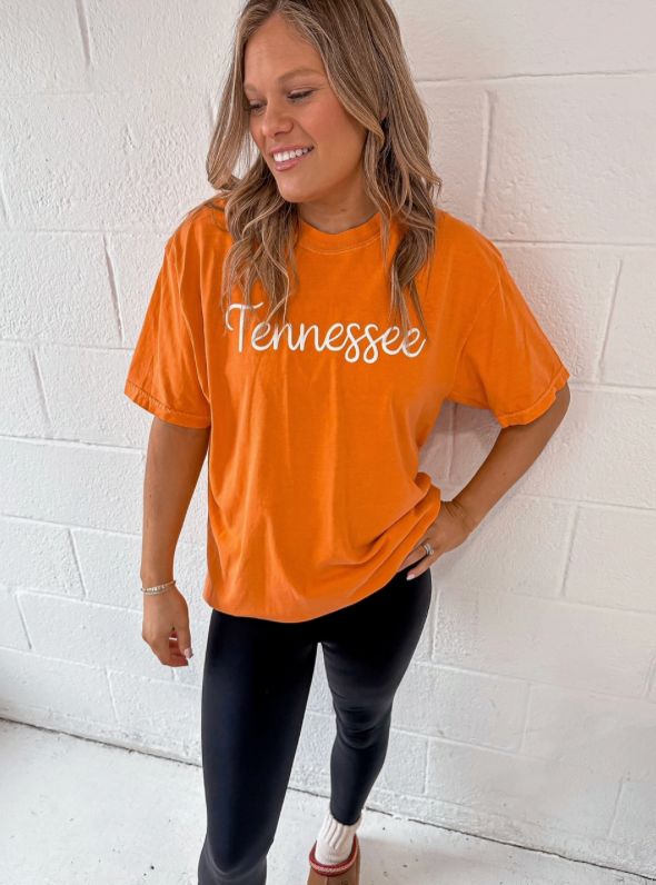 Tennessee Puff Script Tee