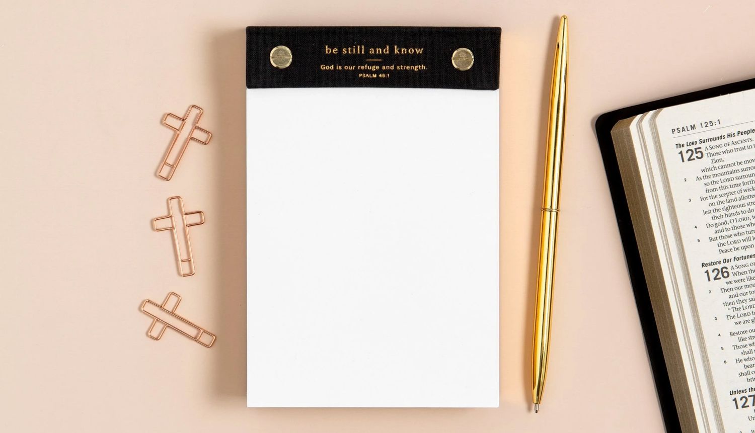 Be Still &amp; Know Notepad