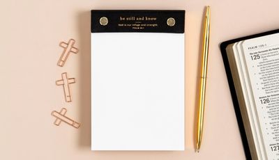 Be Still &amp; Know Notepad