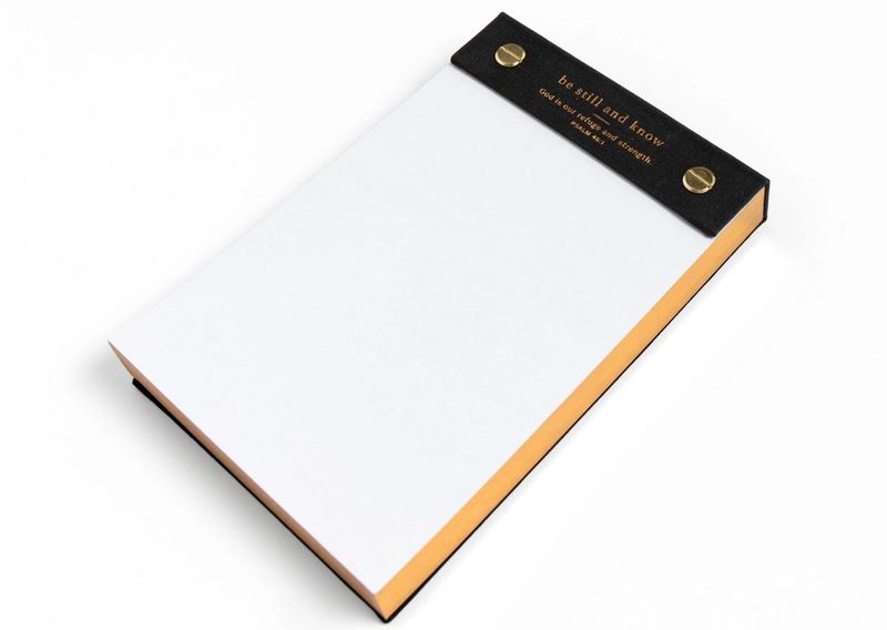 Be Still &amp; Know Notepad