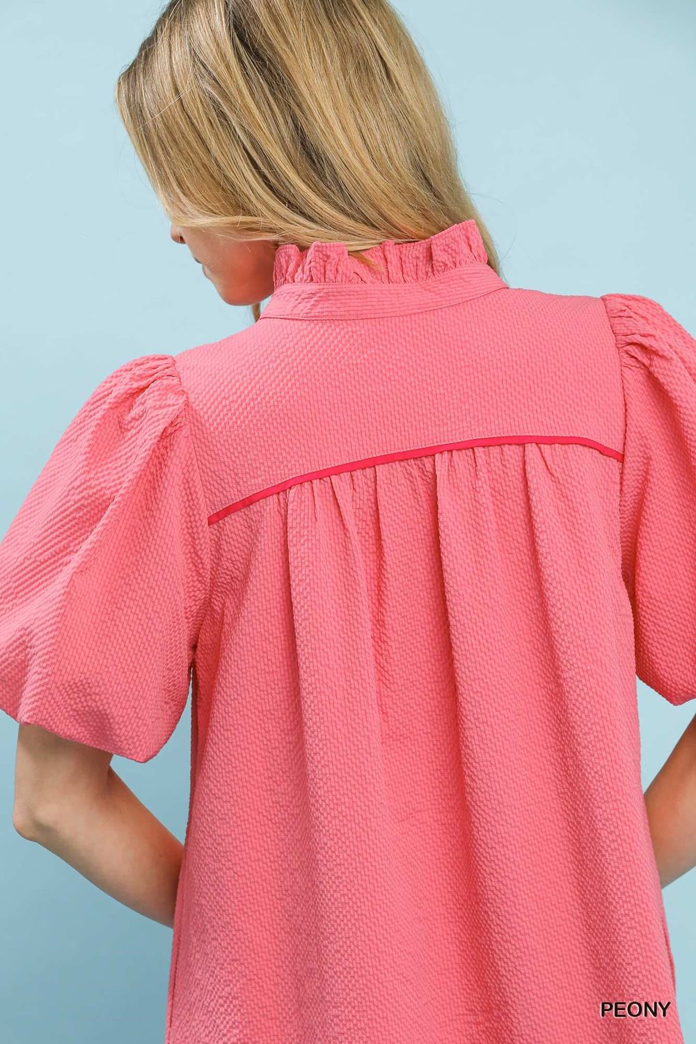The Katie Dress, Color: Peony, Size: S