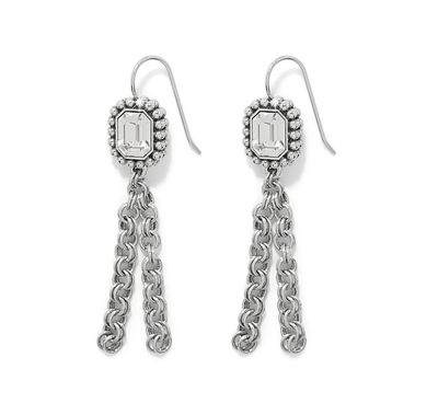 Twinkle Luxe Tassel French Wire Earrings