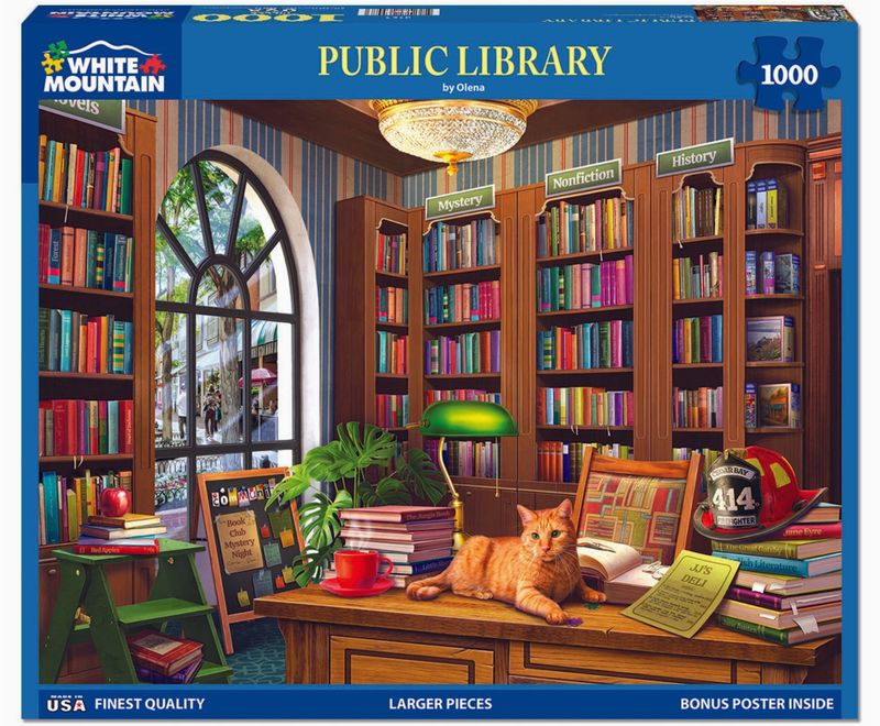 Public Library 1000 Piece Puzzle