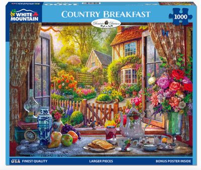 Country Breakfast 1000 Piece Puzzle
