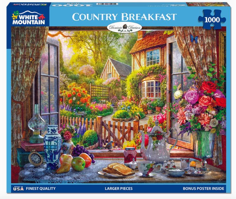 Country Breakfast 1000 Piece Puzzle