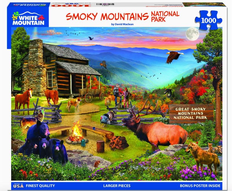 Great Smoky National Park 1000 Piece Puzzle