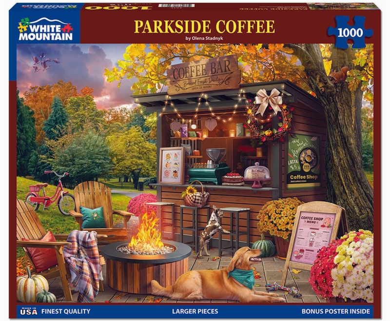 Parkside Coffee Retreat 1000 Piece Puzzle