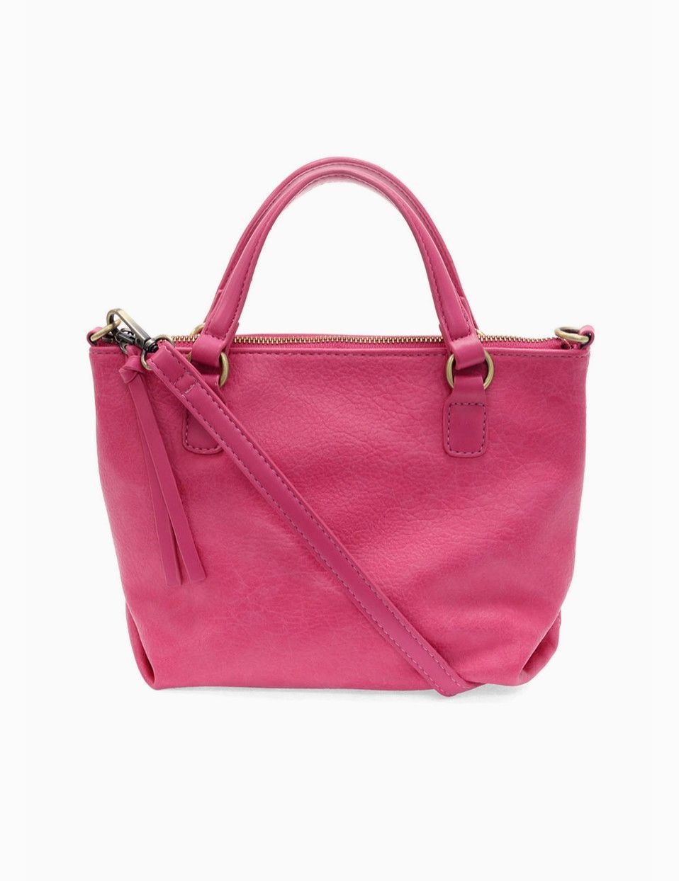 Tallulah Mini Tote Crossbody | Fuchsia