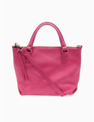 Tallulah Mini Tote Crossbody | Fuchsia