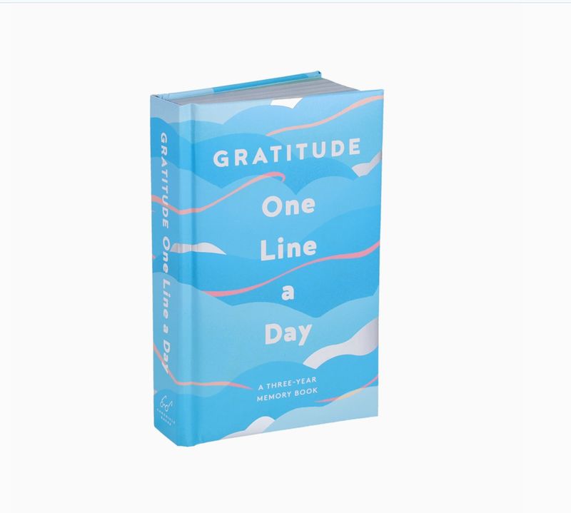 Gratitude One Line a Day Book