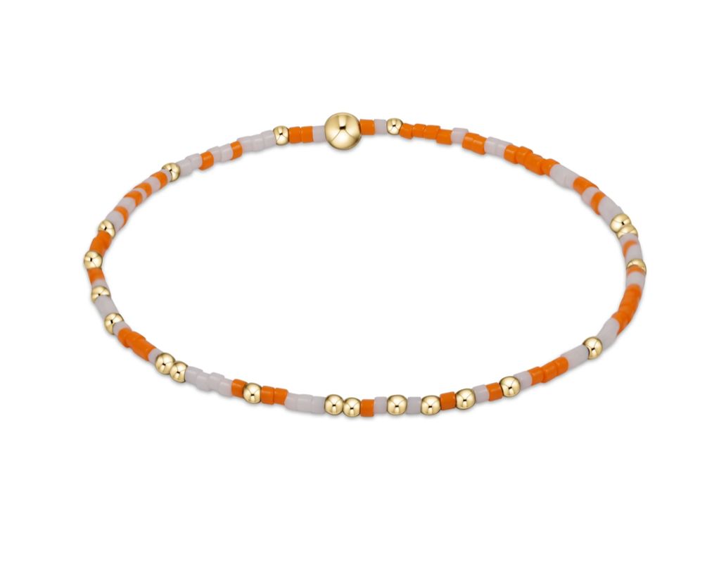 Enewton EGIRL Gameday Hope Unwritten Bracelet Orange-White