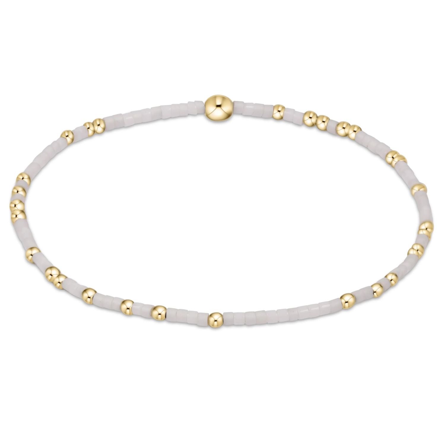Enewton EXTENDS Gameday Hope Unwritten Bracelet - White