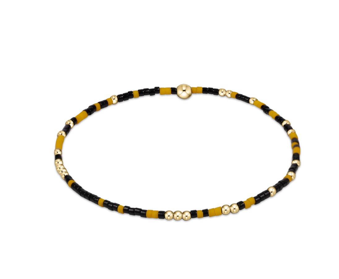 Enewton EGIRL Gameday Hope Unwritten Bracelet  Golden Yellow - Onyx