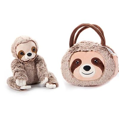 Animal Plush with Tote