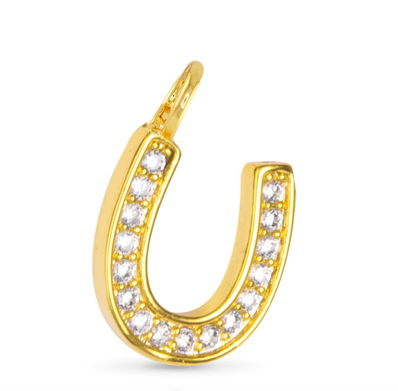 Amanda Blu® Gold Charm | Horseshoe