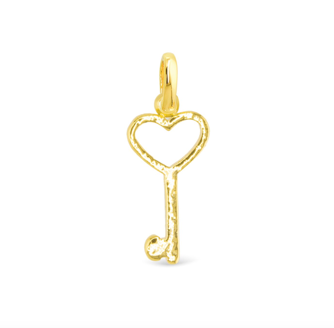 Amanda Blu® Gold Charm | Heart Key