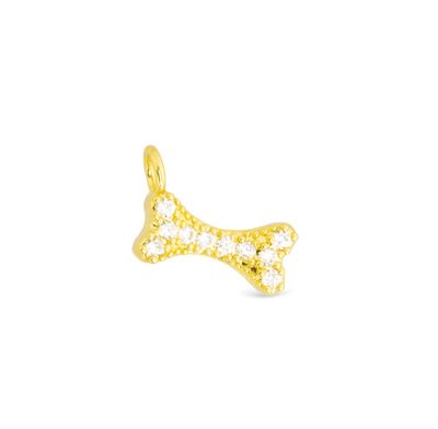 Amanda Blu® Gold Charm | Dog Bone
