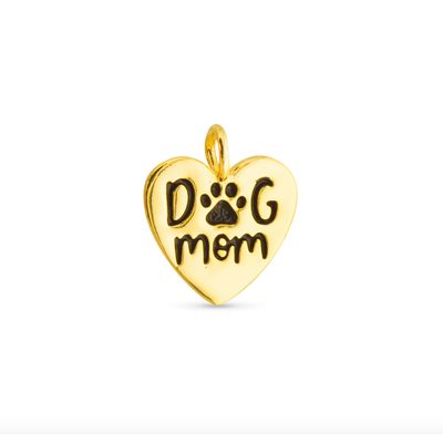 Amanda Blu® Gold Charm | Dog Mom