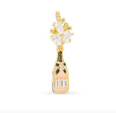 Amanda Blu® Gold Charm | Popping Bottle