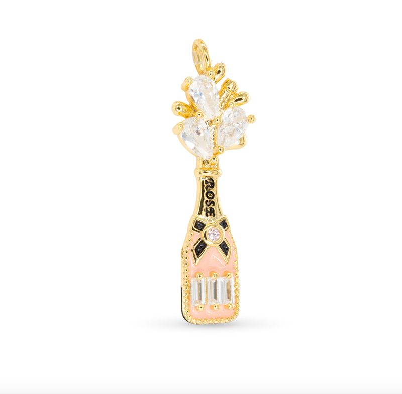 Amanda Blu® Gold Charm | Popping Bottle