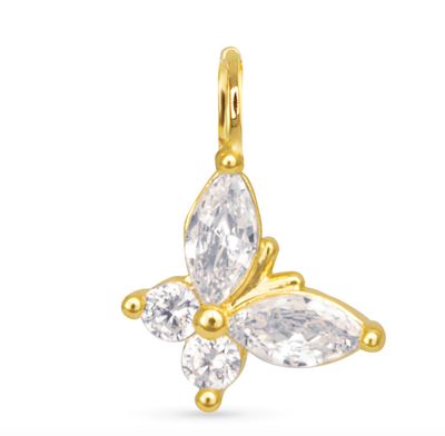 Amanda Blu® Gold Charm | Butterfly