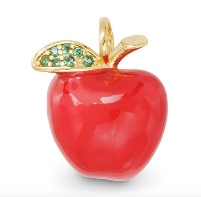 Amanda Blu® Gold Charm | Red Apple