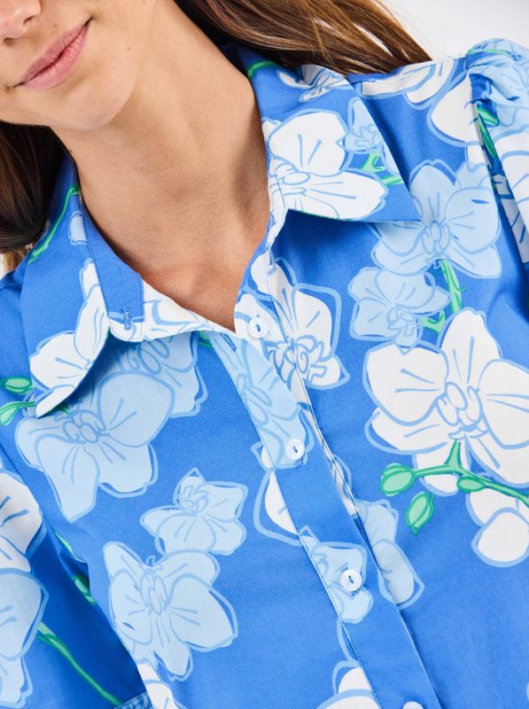 The Jema Orchid Blue Dress