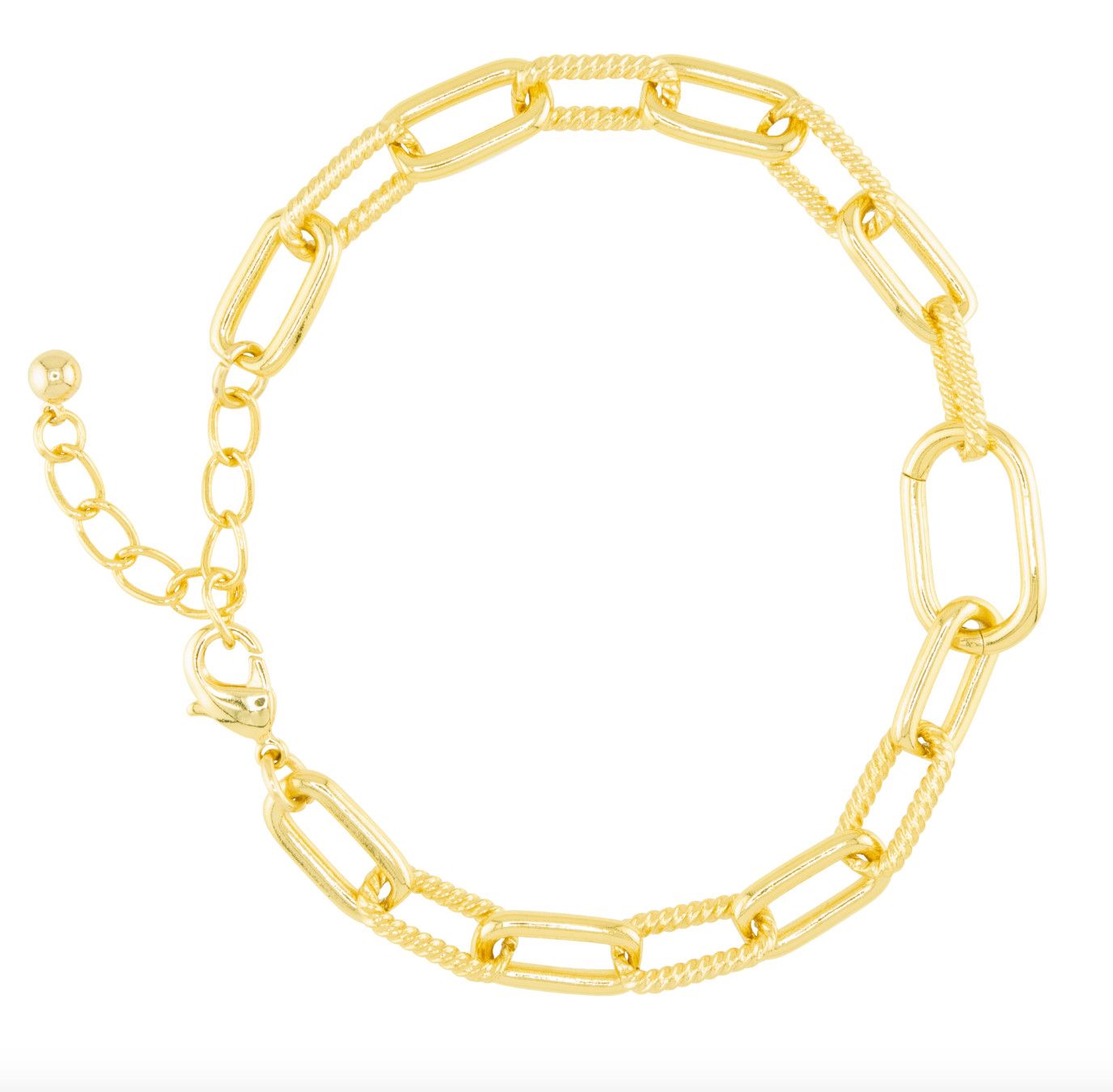 Amanda Blu® Gold Charm Bracelet, Color: Pippa
