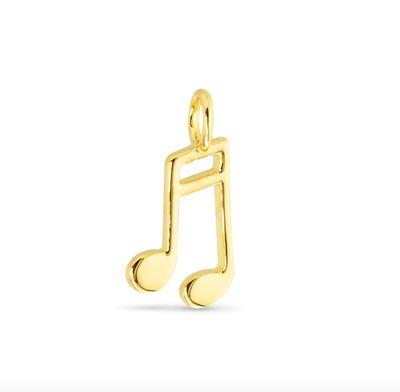 Amanda Blu® Gold Charm | Music Note