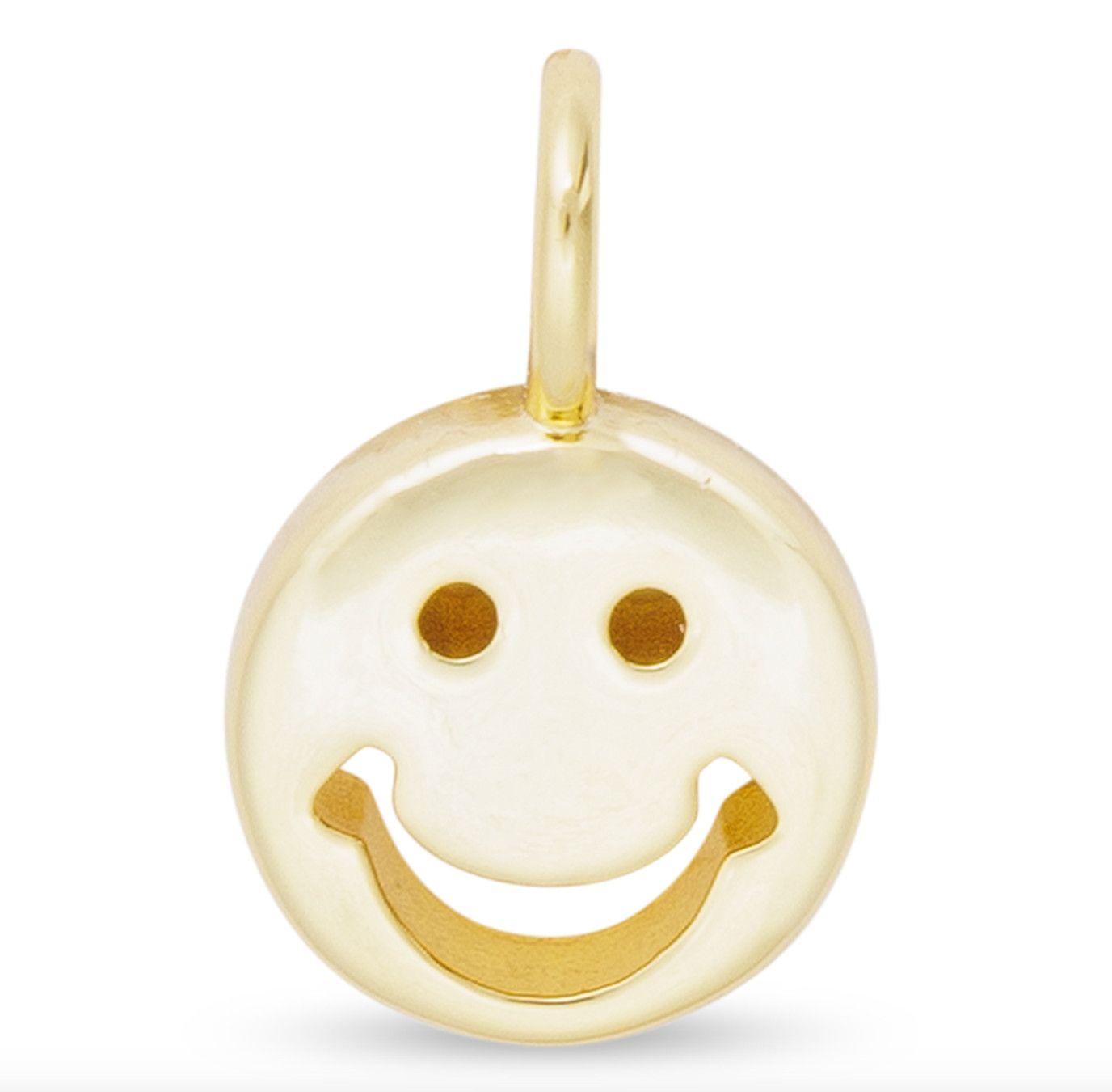 Amanda Blu® Gold Charm | Happy Face