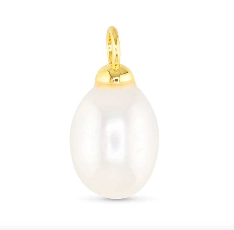 Amanda Blu® Gold Charm | Pearl Drop