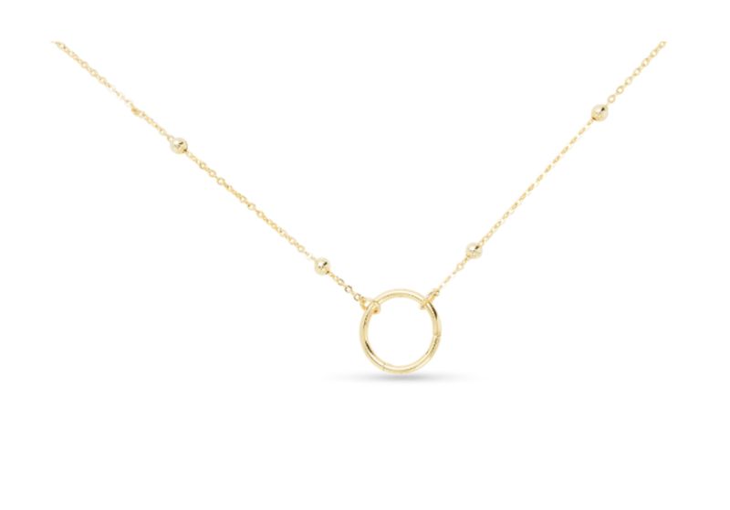 Amanda Blu® Gold Charm Clasp Necklace