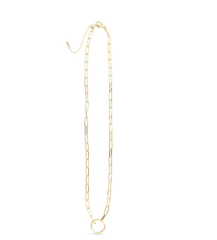 Amanda Blu® Gold Charm Clasp Necklace