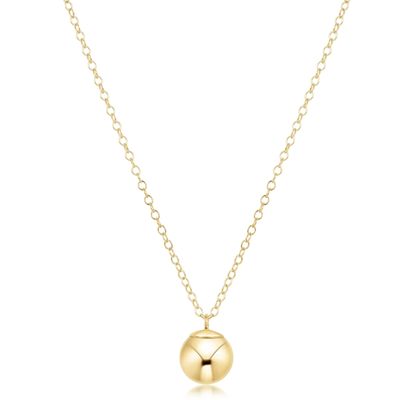 Enewton 16" Necklace Gold Classic Gold 10mm Charm