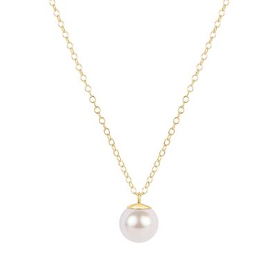 Enewton 16" Necklace Gold Classic Pearl 10mm Charm