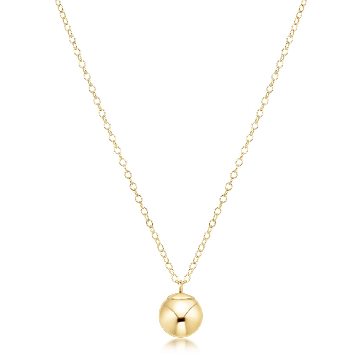 Enewton 16" Necklace Gold Classic Gold 8mm Charm