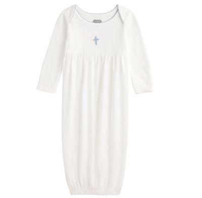 Crochet Cross Gown | Blue