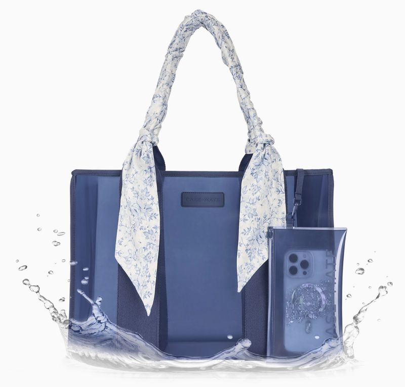 Case-Mate Jelly Tote + Phone Pouch | Navy Twilly