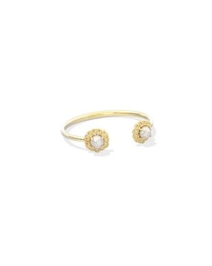 The Gabriella Pearl Cuff Bracelet Freshwater Cultured Pearl