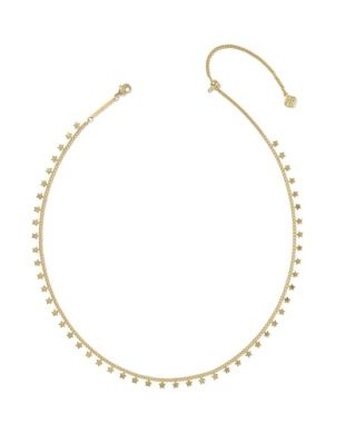 The Parker Star Strand Necklace in Gold