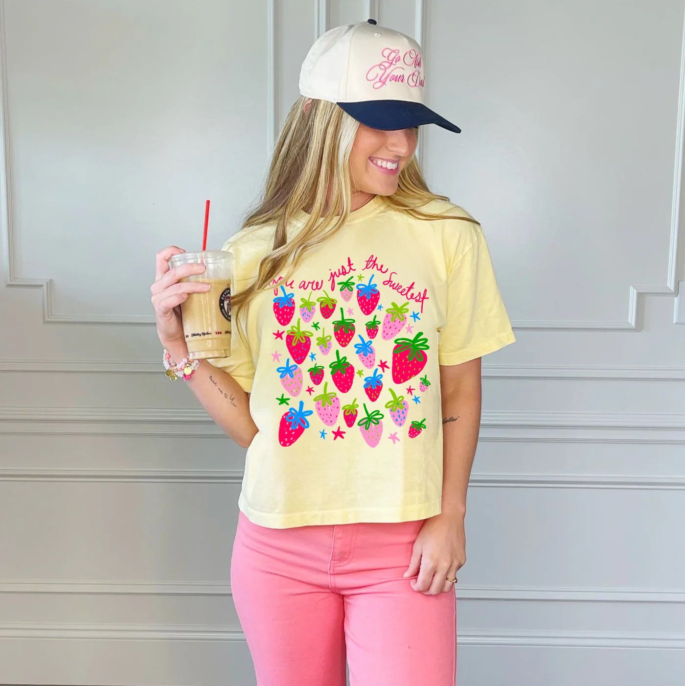 The Sweetest Crop Tee, Size: S