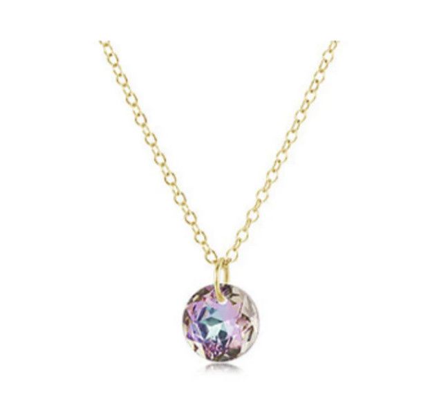 Enewton 16" Necklace Gold Reflection Small Charm (June)