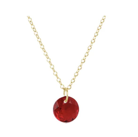 Enewton 16" Necklace Gold Reflection Small Charm (January)