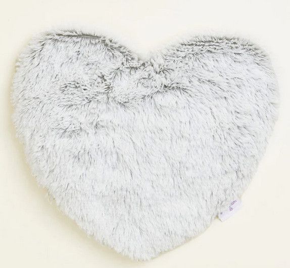 Warmies® Marshmallow Gray Heart