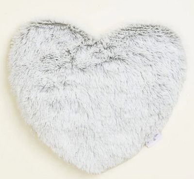 Warmies® Marshmallow Gray Heart