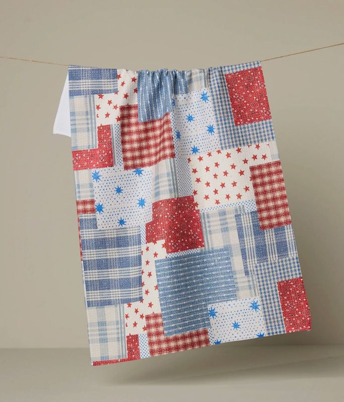 Stars and Stitches Tea Towel