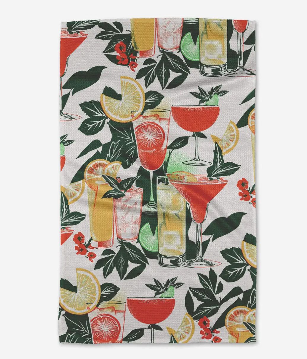 Summer Refreshments Tea Towel